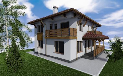ARCH_DIM_къща-3D - Picture # 1